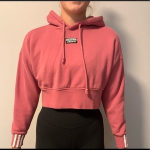 adidas cropped sweatshirt